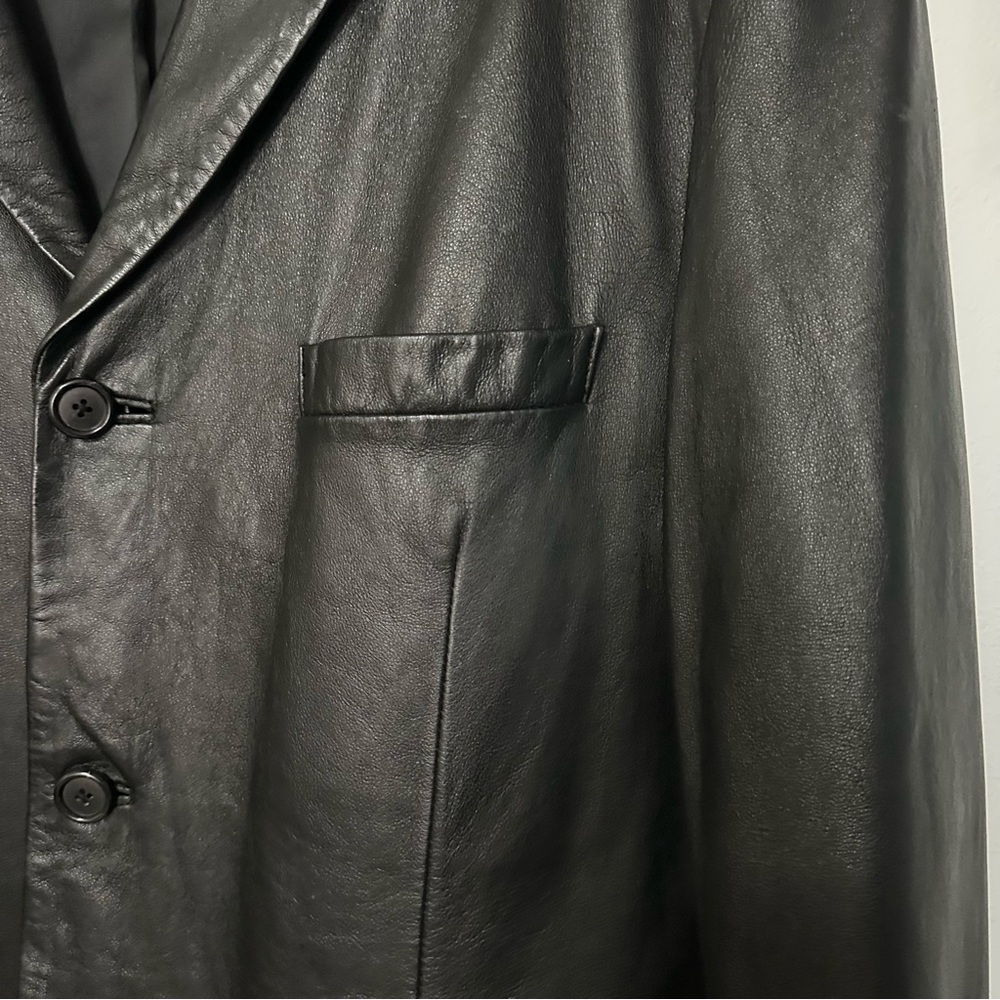 Men’s Genuine Leather Alfani Jacket - great quality - Picture 3 of 16